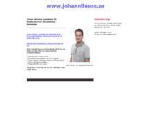 Tablet Screenshot of johannilsson.se